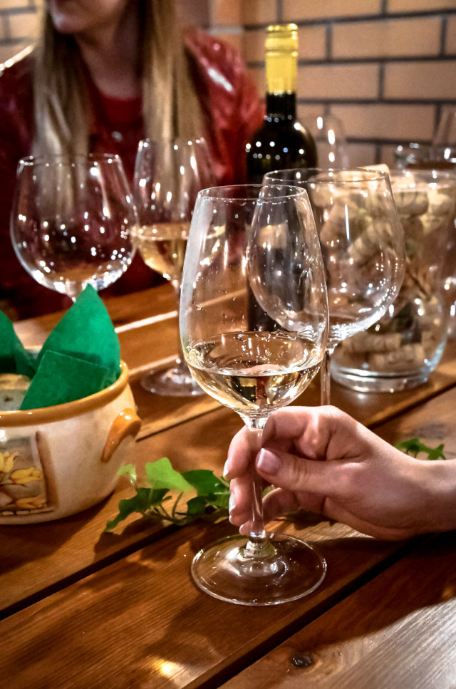 Wine tasting